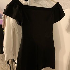 Off the shoulder romper
